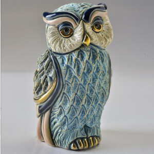 DE ROSA Coll. - Turquoise Owl / Eule türkis -...