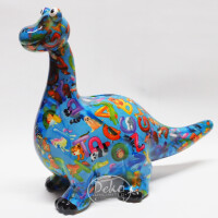 Spardose POMME PIDOU - Dinosaurier Diego - blau / Zoo