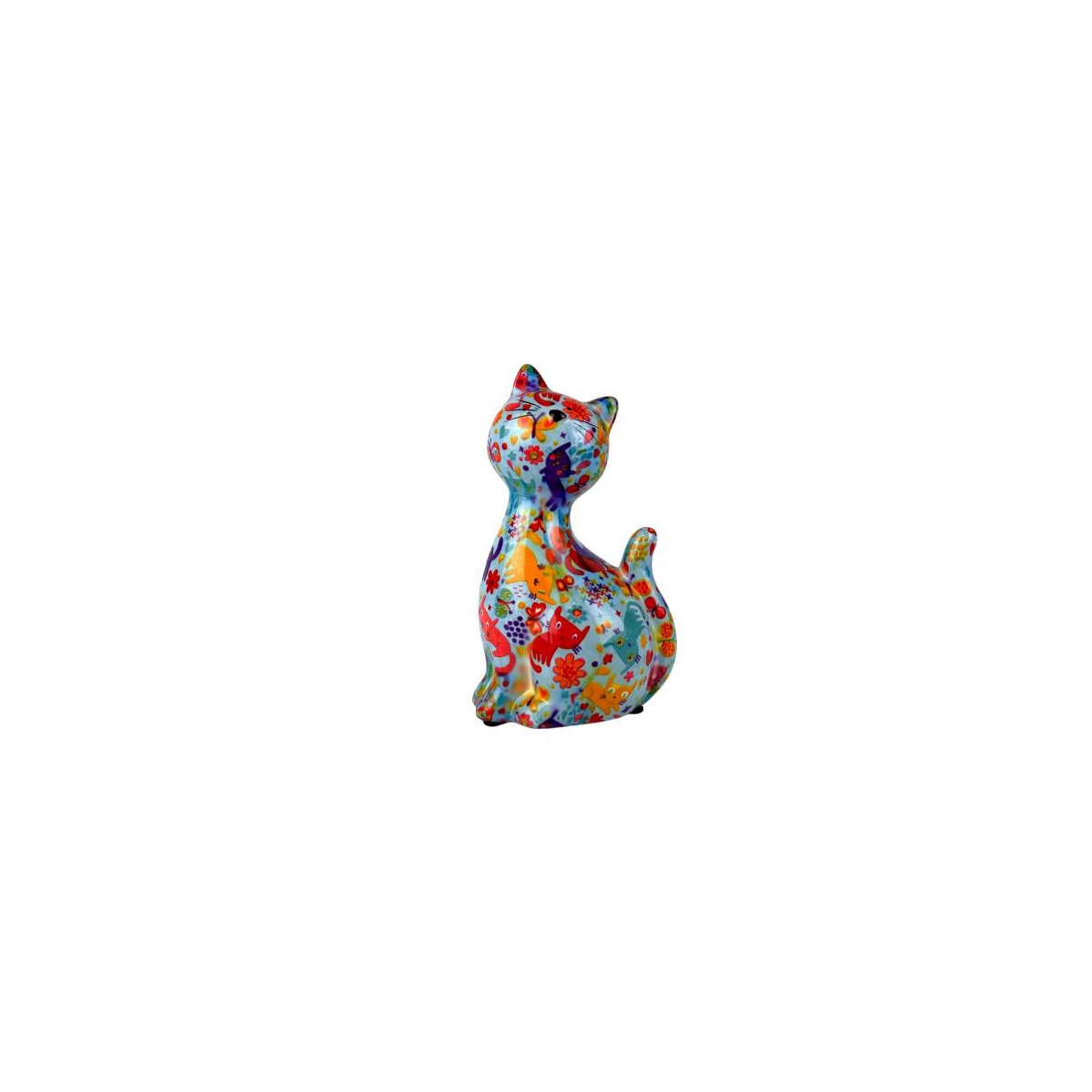 Spardose POMME PIDOU - Katze Caramel - h box