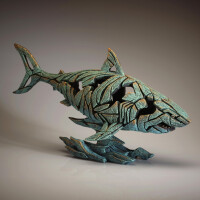 EDGE SCULPTURE - Hai (shark) Lim. Ed. VERDI GRIS