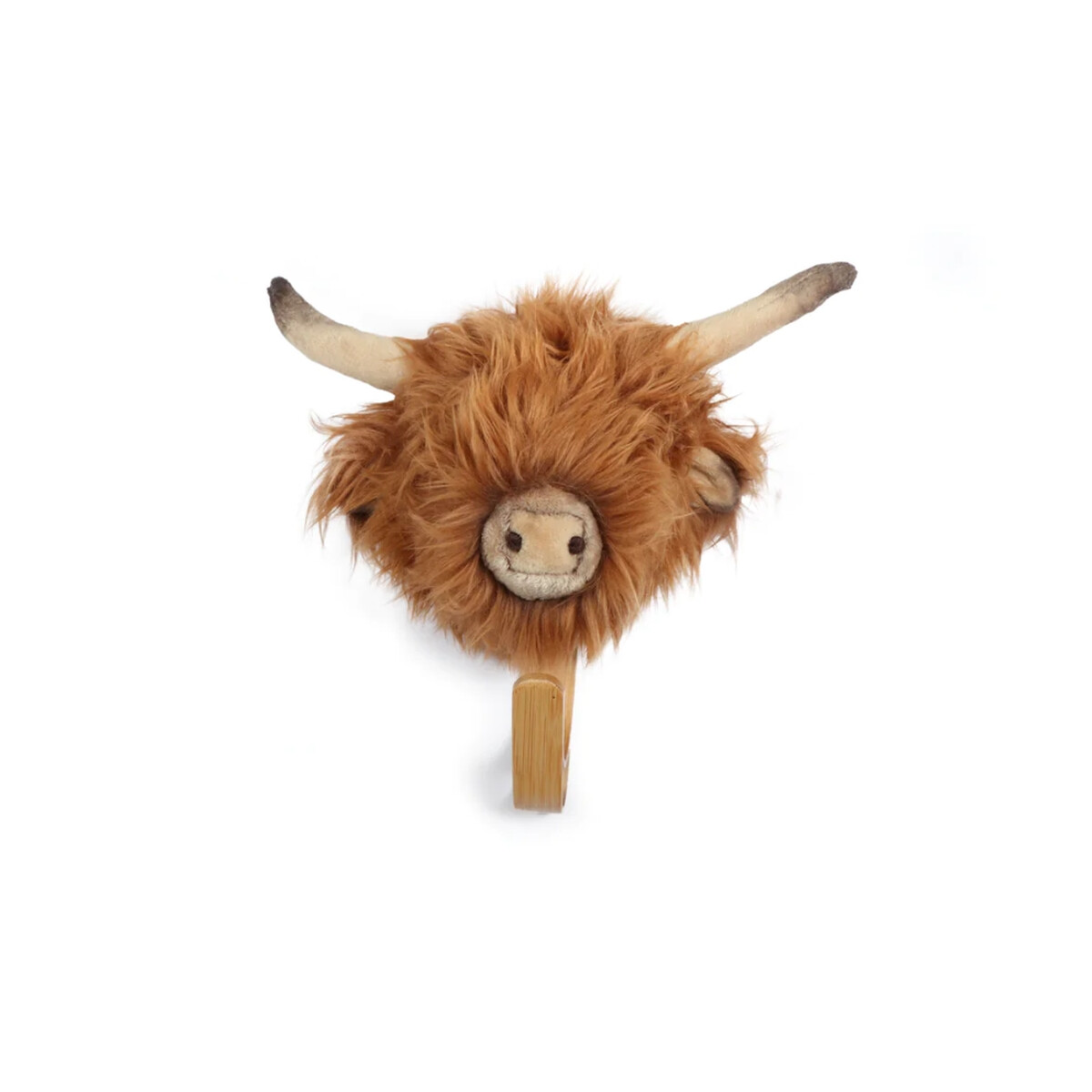 WILD & SOFT - Kleiderhaken mit Plüschkopf -...