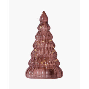 SIRIUS - Lucy tree bordeaux rot - 23,5cm - LED...