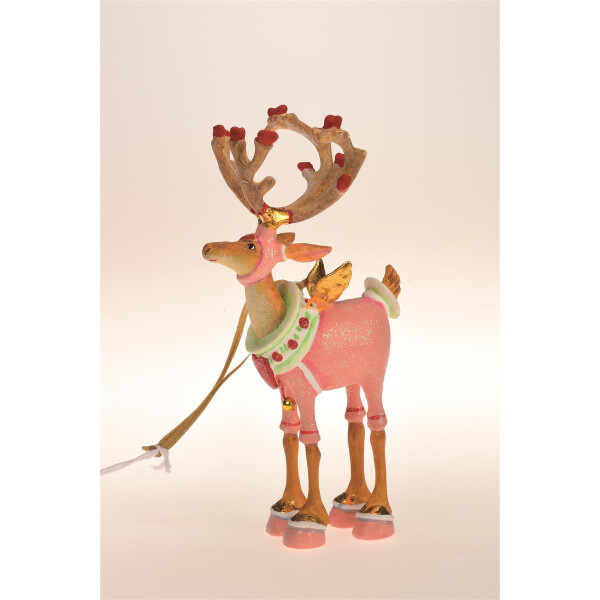 KRINKLES by Patience Brewster - Dash Away Cupid Reindeer mini - 14cm