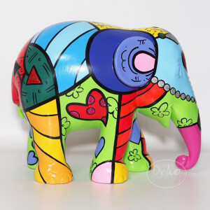 Elephant Parade - Love by Romero Britto - 30cm