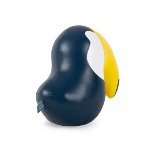 ZÜNY Classics - Buchstütze 1kg - Tukan (Toucan) midnightblue / dunkelblau / gelb