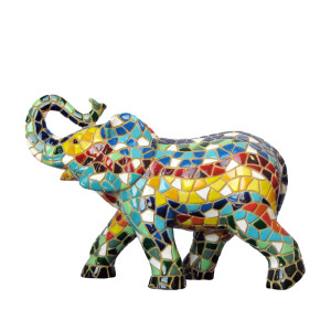 BARCINO DESIGNS - Elefant laufend classico 15cm