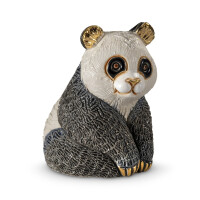 DE ROSA Coll. - Panda baby sitting / sitzender Baby-Pandabär - BABY FAMILIES Collection