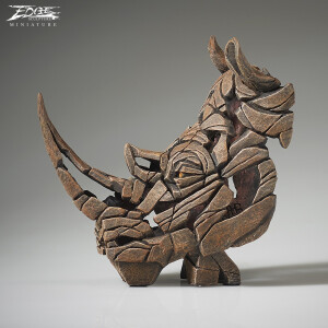 EDGE SCULPTURE Miniaturen - Rhino / Nashorn Büste