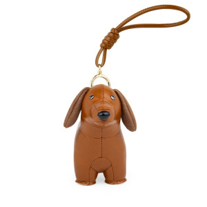 Züny Designs - Bag charm / Handtaschenanhänger - Dackel braun / Dachshund