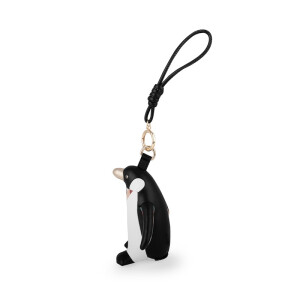 Züny Designs - Bag charm / Handtaschenanhänger - Pinguin (x-mas Edition)