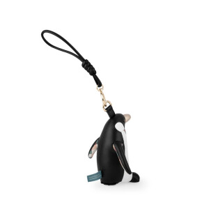 Züny Designs - Bag charm / Handtaschenanhänger - Pinguin (x-mas Edition)