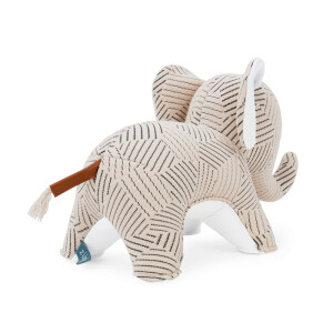 ZÜNY x KVADRAT Collection - Buchstütze 1kg - Elefant Razzle Dazzle weiß