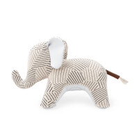 ZÜNY x KVADRAT Collection - Buchstütze 1kg - Elefant Razzle Dazzle weiß
