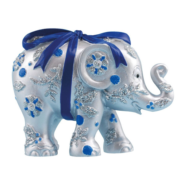 Elephant Parade - Christbaumschmuck / Ornament - 5cm - Bundle of Joy silver