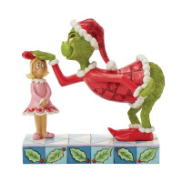 Dr. Seuss THE GRINCH by JIM SHORE - Grinch patting Cindy Lou´s head