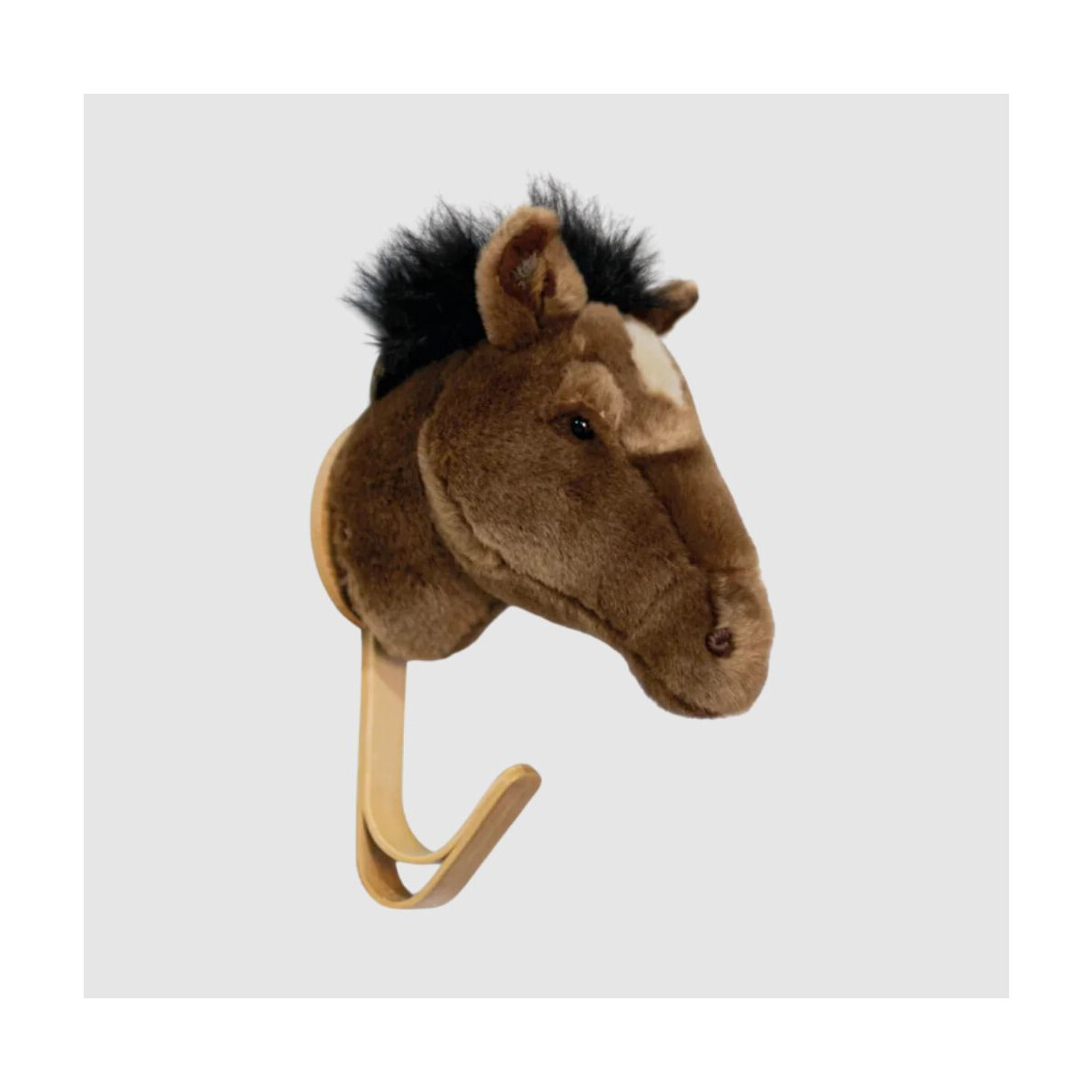 WILD & SOFT - Kleiderhaken mit Plüschkopf -...