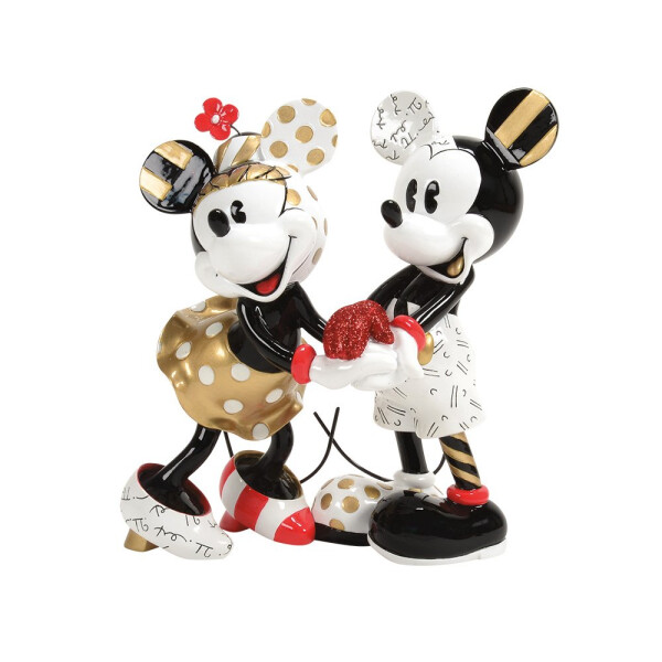 DISNEY-Britto-Kollektion - MIDAS MICKEY & MINNIE FIGURINE