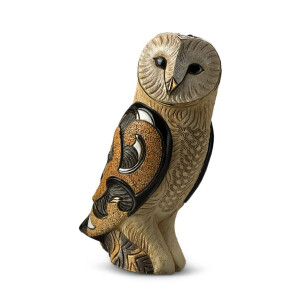 DE ROSA Coll. - Eule / Barn owl XL Gallery Coll. limited Edition