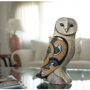 DE ROSA Coll. - Eule / Barn owl XL Gallery Coll. limited Edition