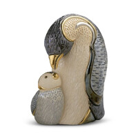 DE ROSA Coll. - Penguin mit Baby / Pinguin with baby - FAMILIES Collection