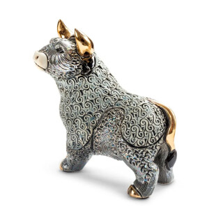 DE ROSA Coll. - Brave Bull grey / Stier grau - FAMILIES Collection