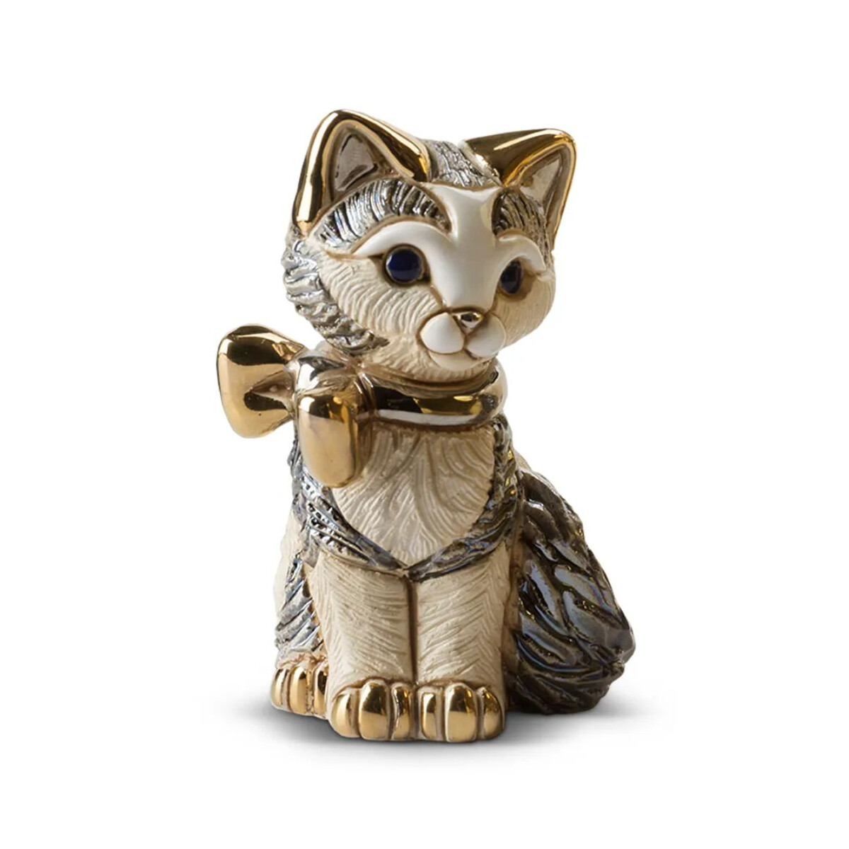 DE ROSA Coll. - Kitten with ribbon / Kätzchen mit...