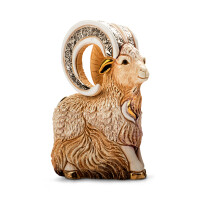 DE ROSA Coll. - White goat / Ziegenbock / Bock weiß - FAMILIES Collection