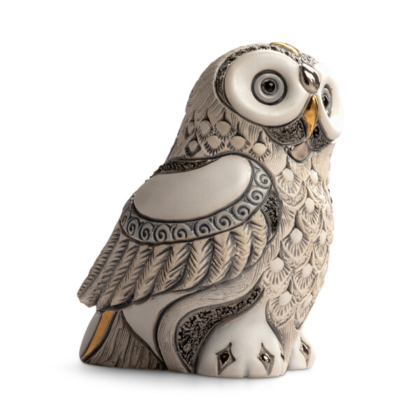 DE ROSA Coll. - Great white owl / große weiße Eule - FAMILIES Collection