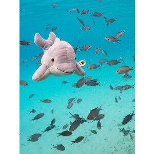 Bon Ton Toys - Plüschtier / Stofftier - WWF Edition - Dolphin / Delfin 25cm