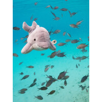 Bon Ton Toys - Plüschtier / Stofftier - WWF Edition - Dolphin / Delfin 25cm