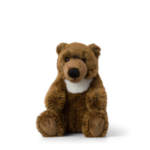 Bon Ton Toys - Plüschtier / Stofftier - WWF Edition - Grizzly bear sitting / sitzender Grizzlybär 20cm
