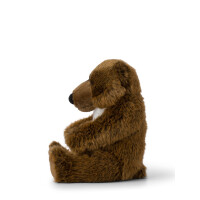 Bon Ton Toys - Plüschtier / Stofftier - WWF Edition - Grizzly bear sitting / sitzender Grizzlybär 20cm