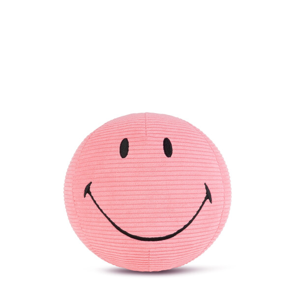 Bon Ton Toys - Plüschtier / Stofftier - The Smileys - ECO Corduroy / Cord "Big bubbelgum pink" - 23cm