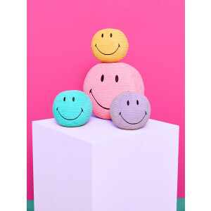 Bon Ton Toys - Plüschtier / Stofftier - The Smileys - ECO Corduroy / Cord "Teal" - 13cm