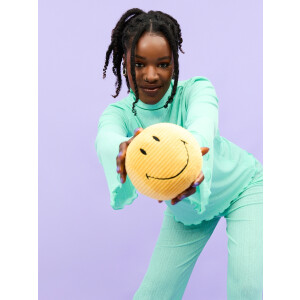 Bon Ton Toys - Plüschtier / Stofftier - The Smileys - ECO Corduroy / Cord "Yellow" - 13cm