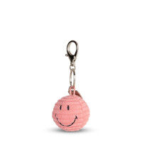 Bon Ton Toys - Schlüsselanhänger / Handtasachencharm - The Smileys - ECO Corduroy / Cord "bubbelgum pink" - 4,5cm