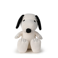 Bon Ton Toys - Plüschtier / Stofftier - The Peanuts - Big Snoopy ECO Corduroy cream 27cm