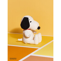 Bon Ton Toys - Plüschtier / Stofftier - The Peanuts - Big Snoopy ECO Corduroy cream 27cm