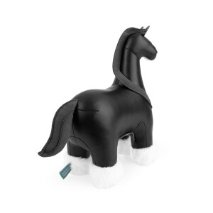 ZÜNY Classics - Buchstütze 1kg - Horse shire / Clydesdale / Arbeitspferd schwarz