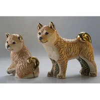 DE ROSA Coll. - Shiba puppy / Shiba Baby - BABY FAMILIES Collection