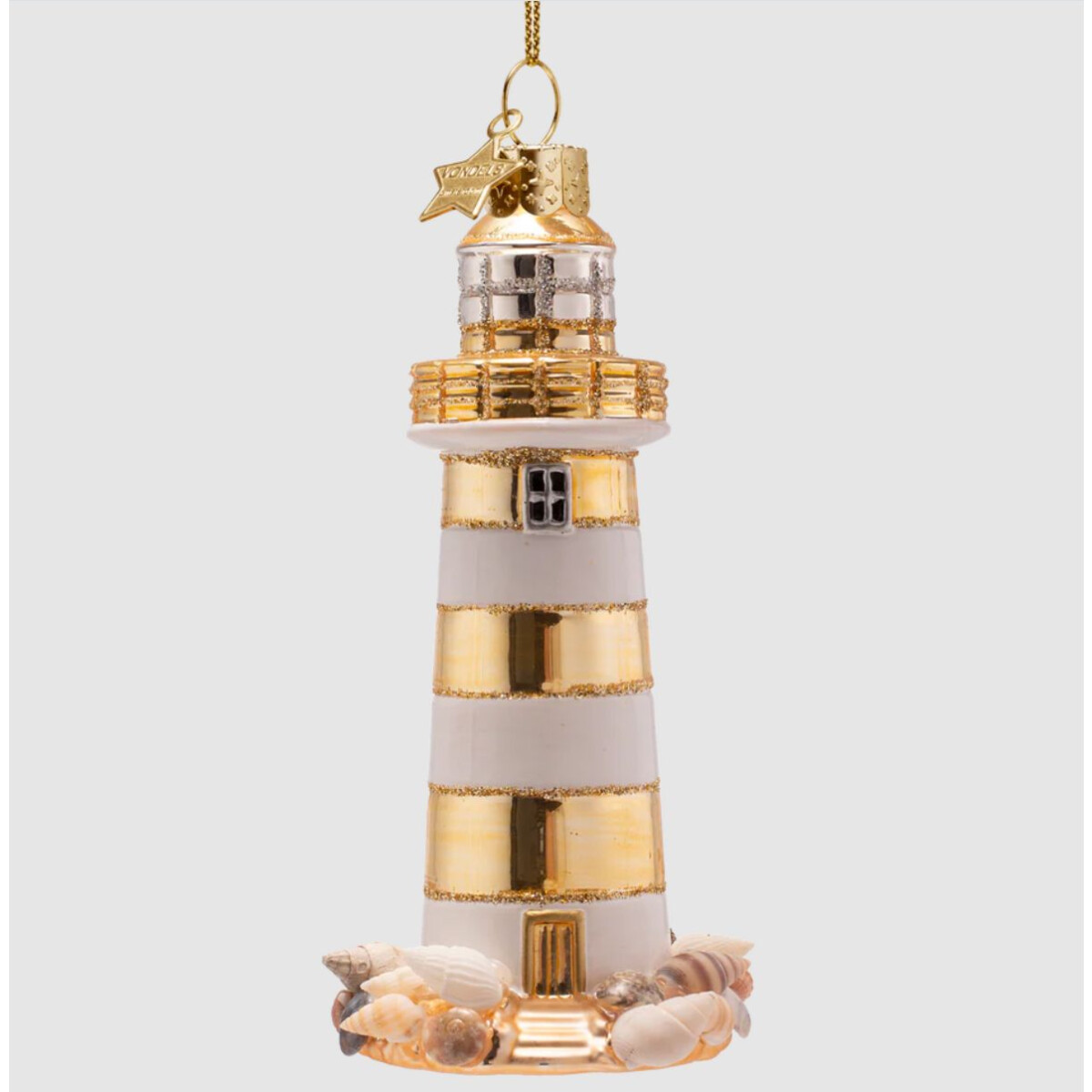 Vondels - Christbaumschmuck aus Glas - lighthouse...