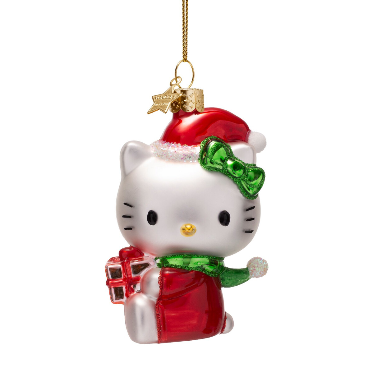 Vondels - Christbaumschmuck aus Glas - Hello Kitty with...