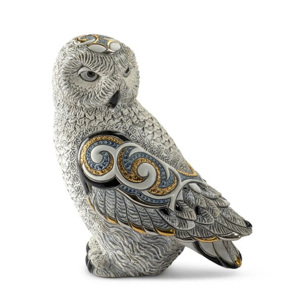 DE ROSA Coll. - Graue Kreischeule / Grey screech owl XL Gallery Coll. limited Edition