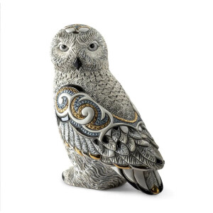 DE ROSA Coll. - Graue Kreischeule / Grey screech owl XL Gallery Coll. limited Edition