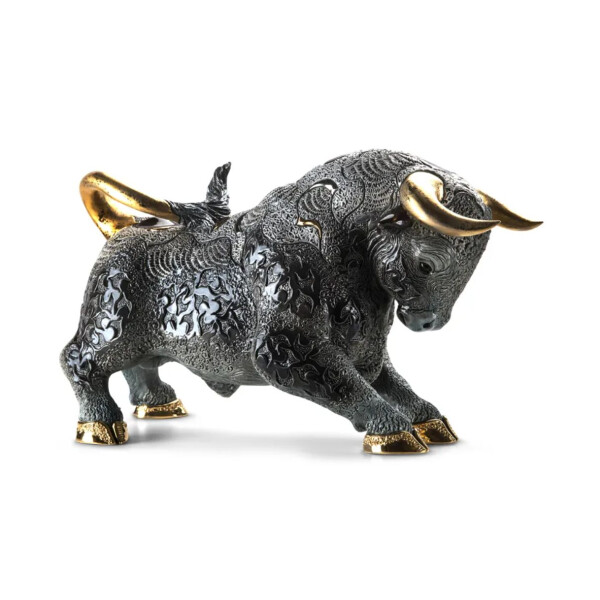 DE ROSA Coll. - Stier grau / Imperial Majesty Bull XL Gallery Coll. limited Edition