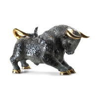 DE ROSA Coll. - Stier grau / Imperial Majesty Bull XL Gallery Coll. limited Edition