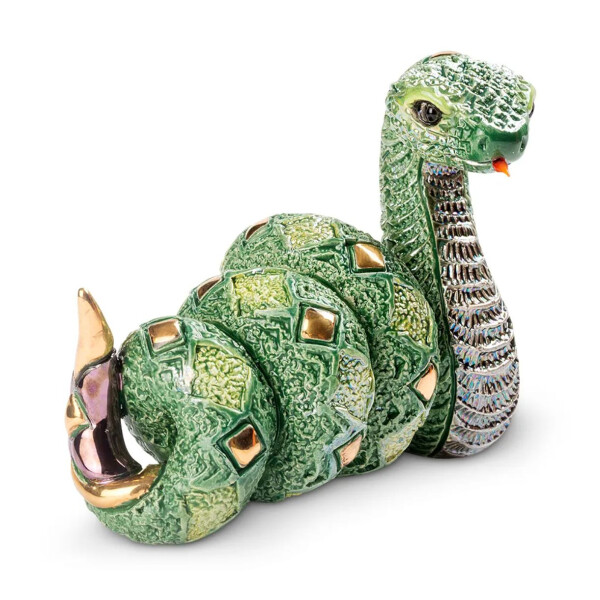 DE ROSA Coll. - Green snake / Grüne Viper / Schlange - FAMILIES Collection