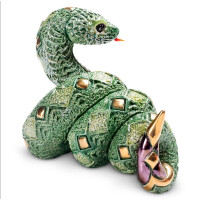 DE ROSA Coll. - Green snake / Grüne Viper / Schlange - FAMILIES Collection