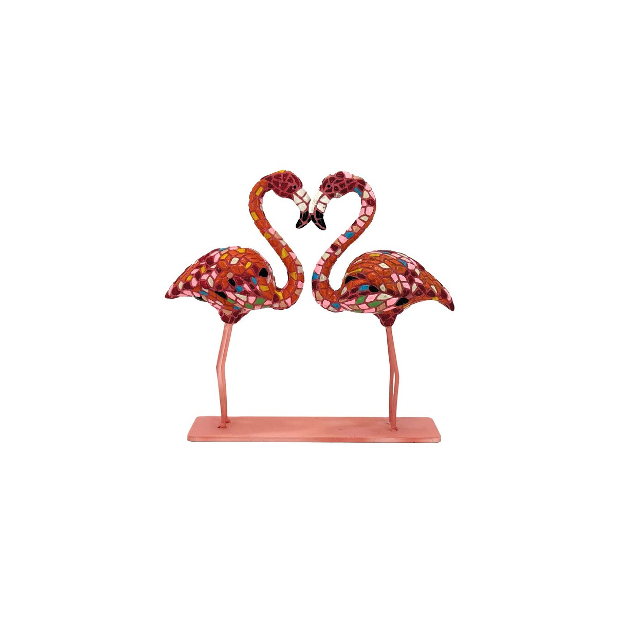 BARCINO DESIGNS - Flamingos in love 17cm