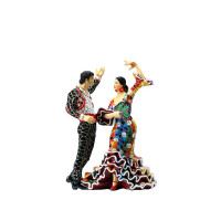 BARCINO DESIGNS - Bailaores couple / Flamengotanzpaar classico 12,5cm